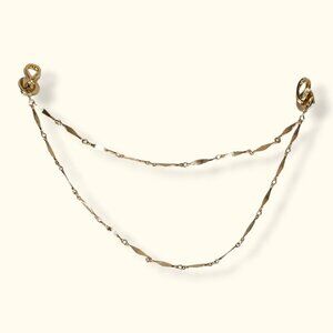 V. 2-Strand Metal Sweater Chain